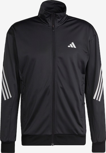 ADIDAS PERFORMANCE Athletic Jacket '3-Stripes ' in Black / White, Item view