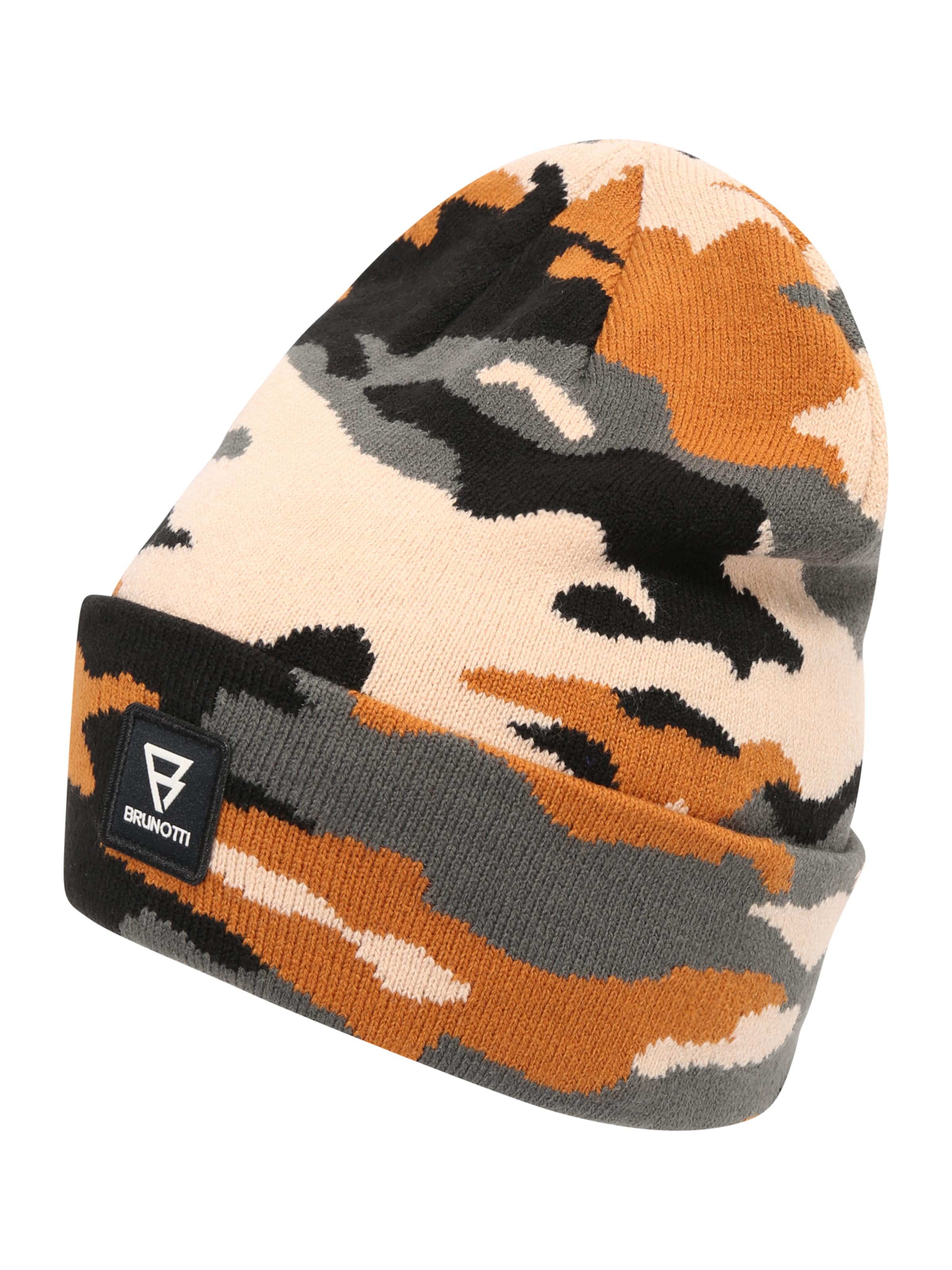 Căciuli sport 'Tignes-AO' de la Brunotti Kids pe bej: față