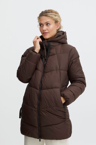 b.young Winter Jacket 'BOMINA' in Brown: front