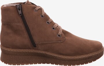 SEMLER Lace-Up Ankle Boots in Brown