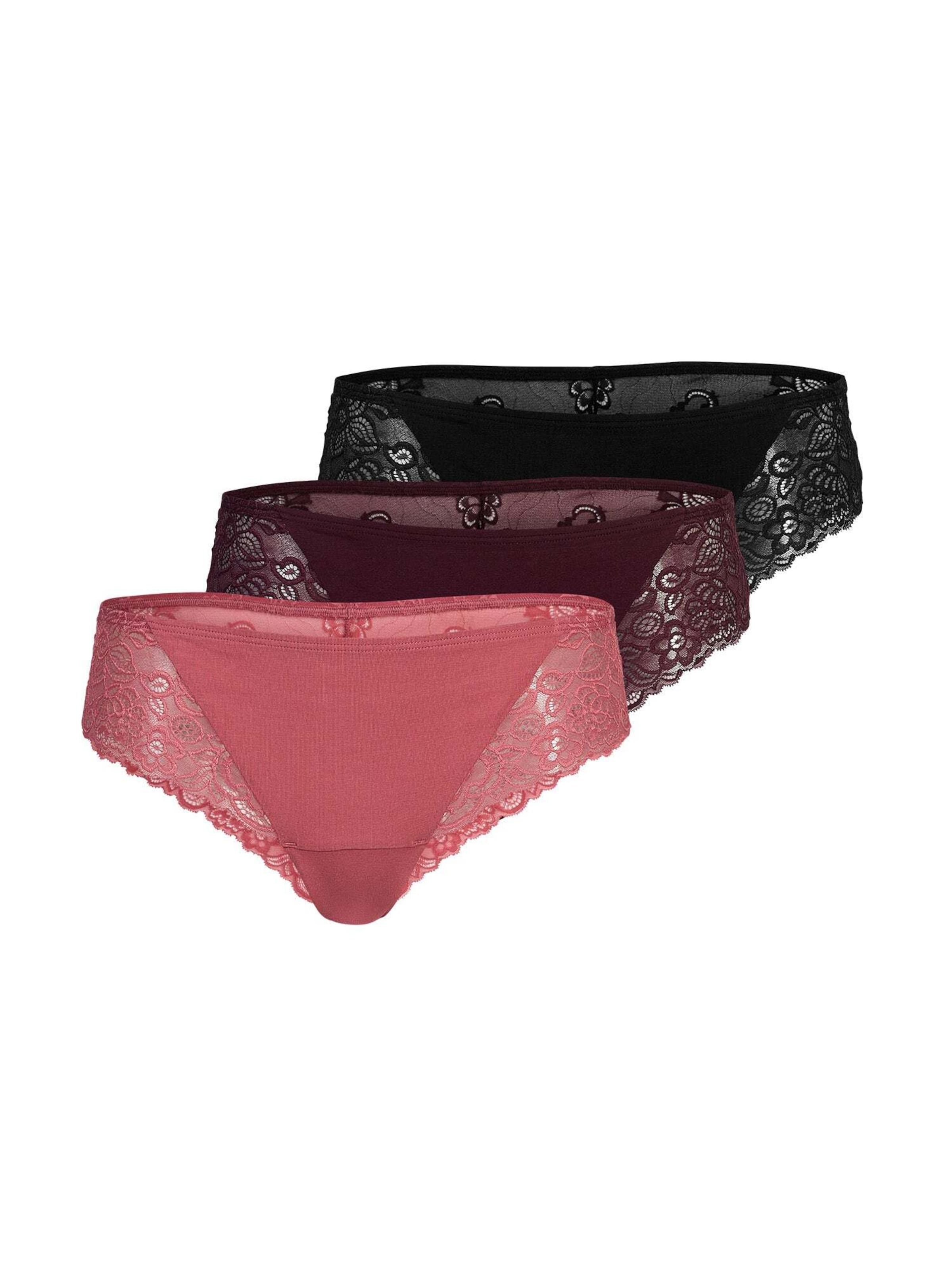 SNOCKS Panty in Red: front