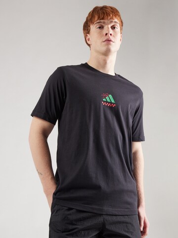 ADIDAS SPORTSWEAR Функциональная футболка 'Lounge Pizza' в Черный