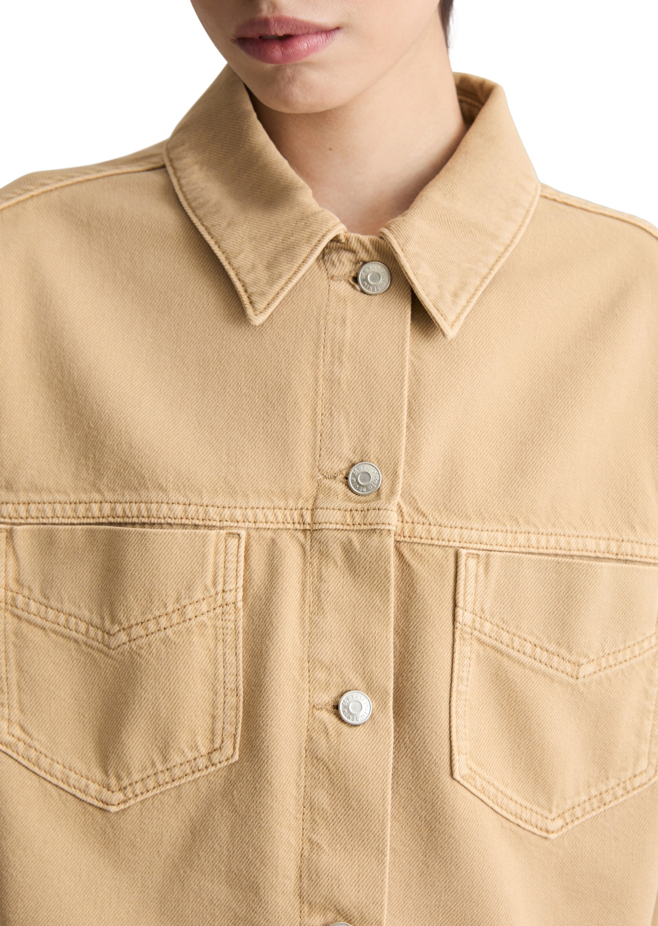 Marc O'Polo DENIM Between-season jacket in Beige