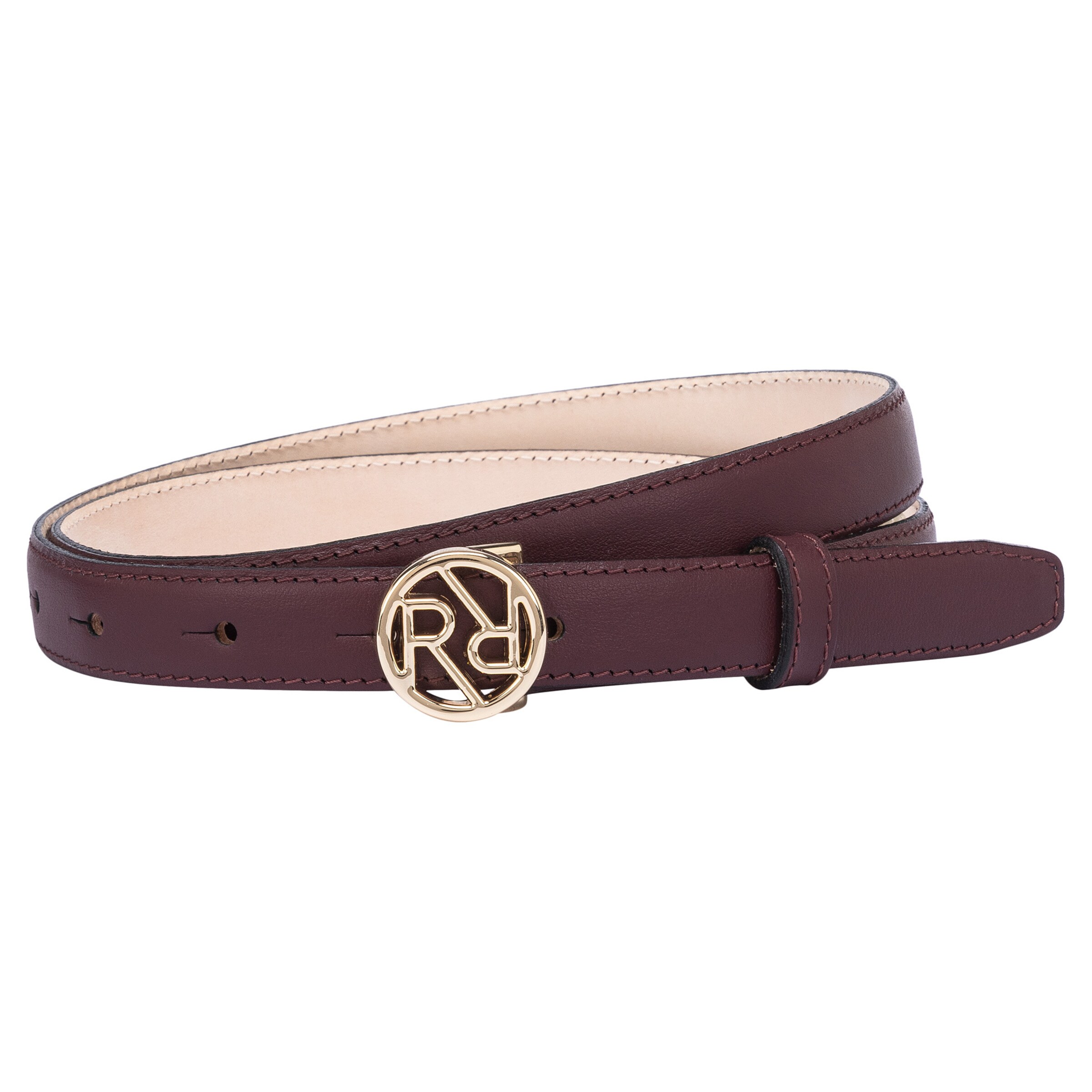Roeckl Belt 'LOGO' in Red: front