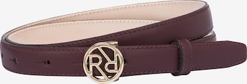 Roeckl Belt 'LOGO' in Red: front