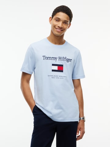 Maglietta di TOMMY HILFIGER in blu: frontale