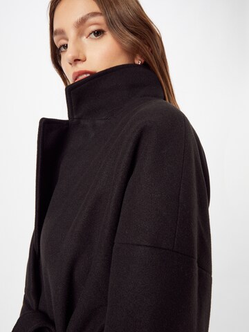 Urban Classics Between-Seasons Coat in Black