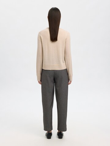 SELECTED Cardigan 'SLFTHEA' i beige