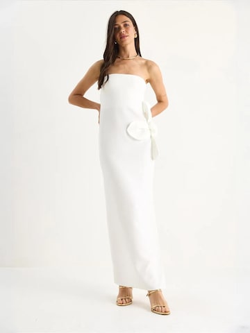 Bianco Lucci Kleid in Weiß: Vorderseite