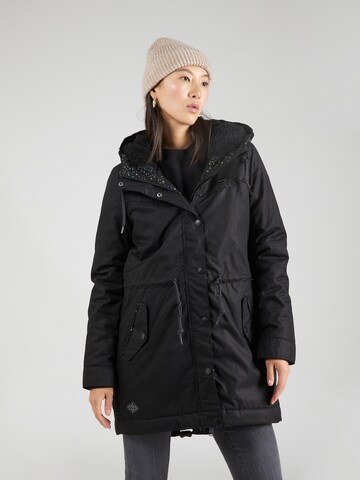 Ragwear Parka 'CANNY' in Schwarz: predná strana