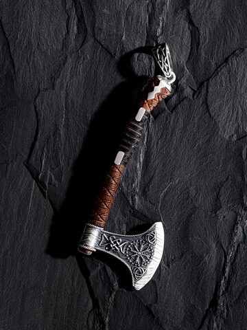 REYTEL Anhänger 'AXE HELMET of TERROR'‌‌‌‌‌‌‌‌‌ in Silber