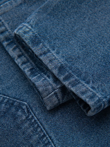 Ombre Tapered Jeans in Blue