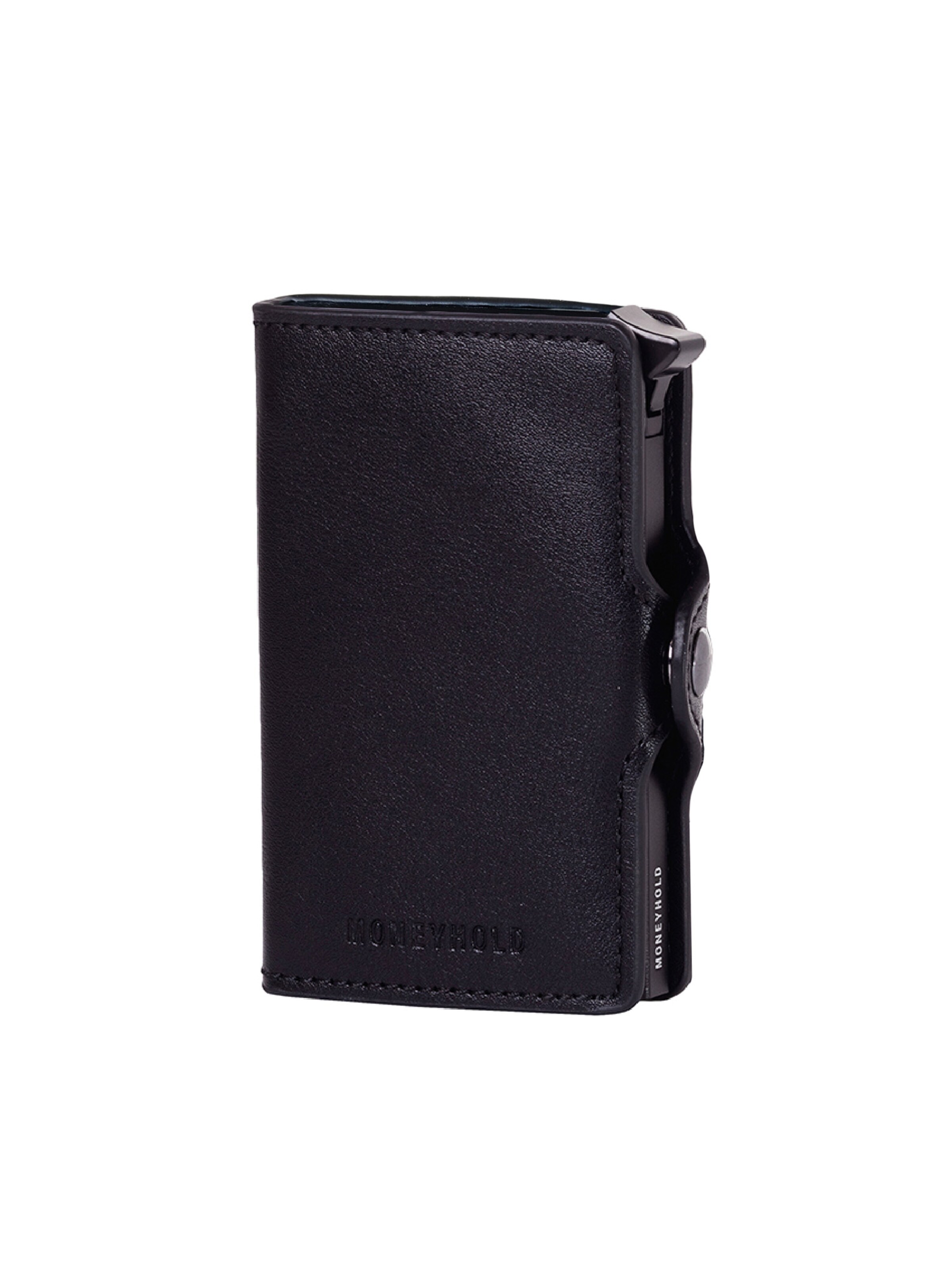Moneyhold Portemonnaie 'Smart' in Schwarz: Vorderseite