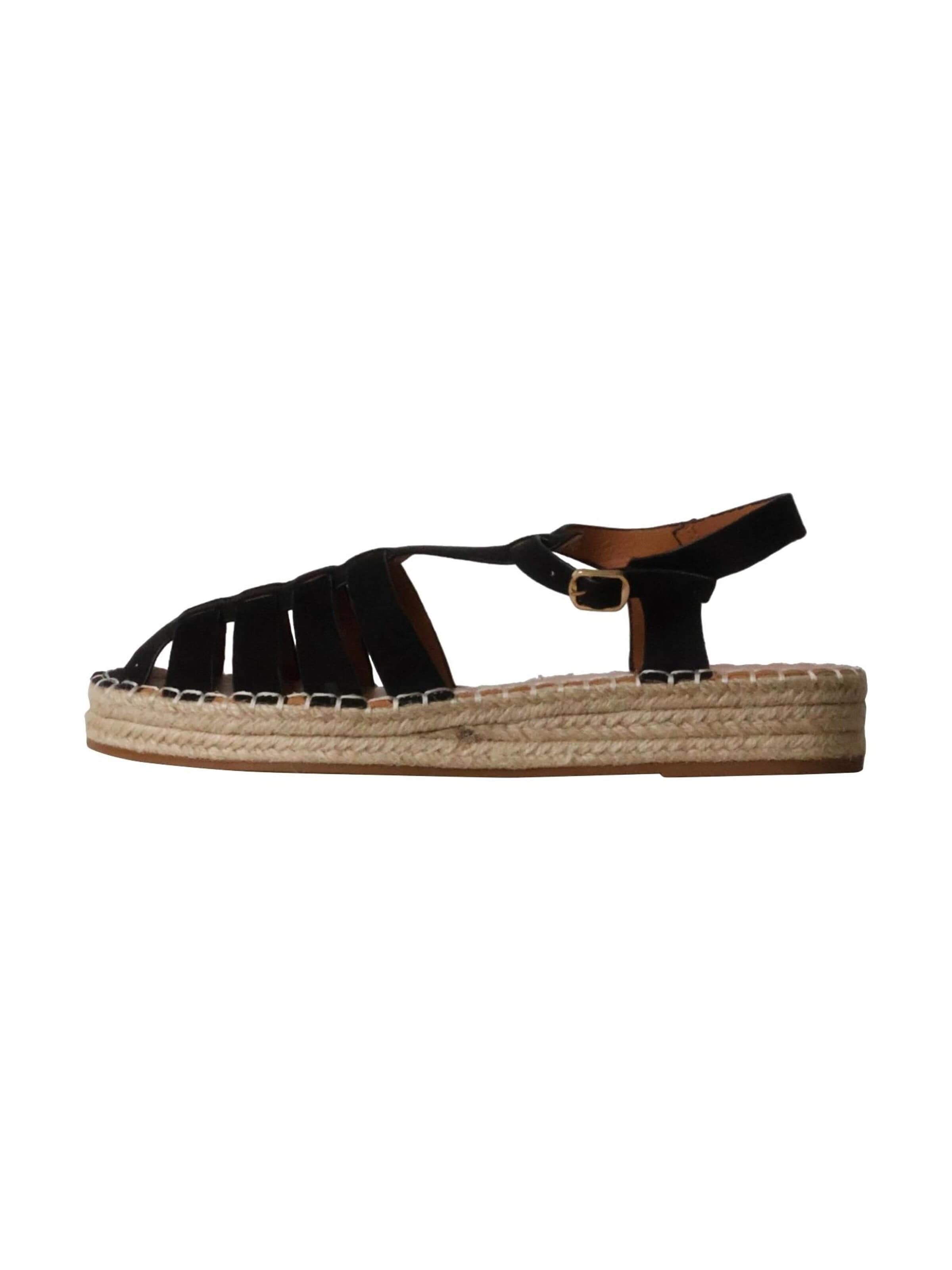 Findlay Sandals in Black: front