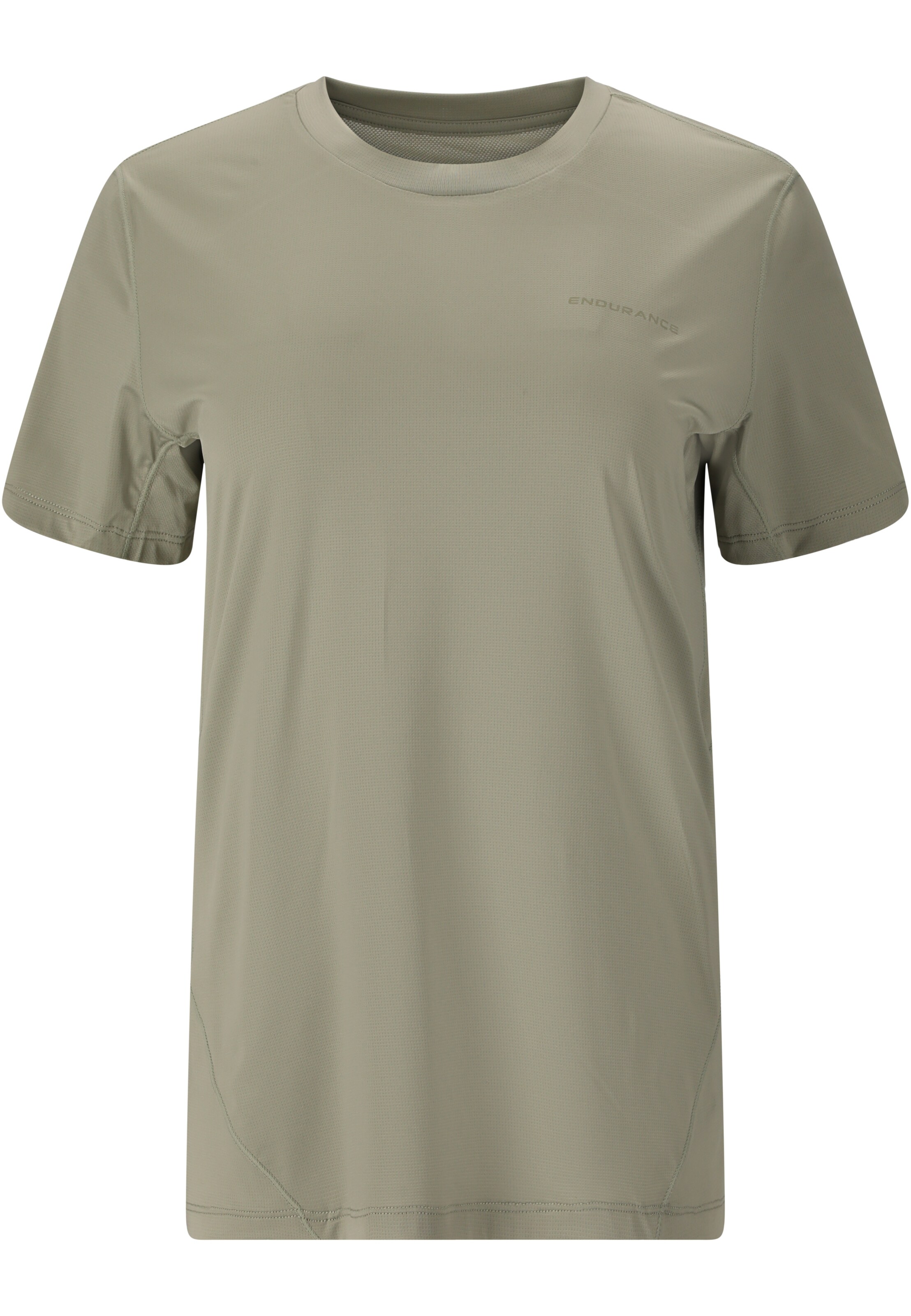 ENDURANCE Functioneel shirt 'Nan' in Beige: voorkant