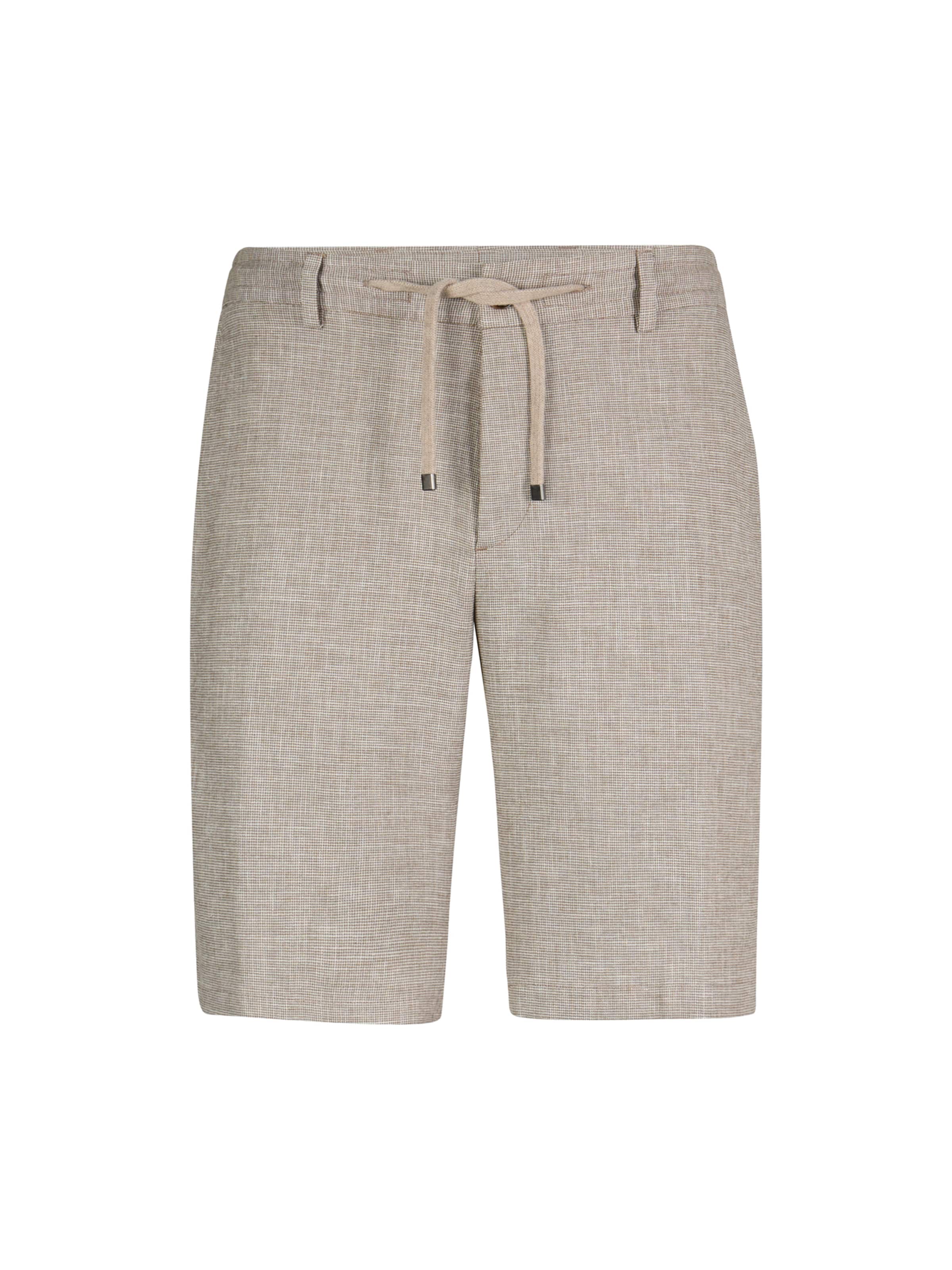 JOOP! Regular Broek ' Capri ' in Beige: voorkant