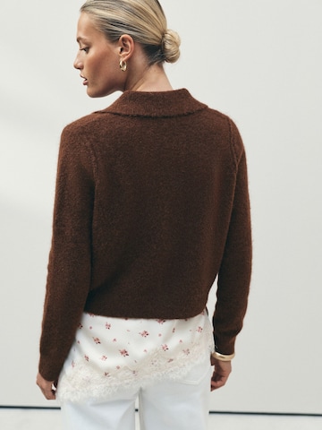 Cardigan Next en marron