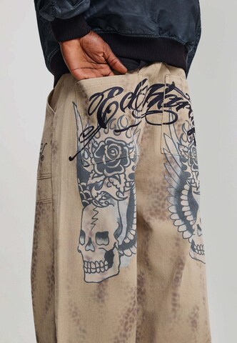 Regular Pantaloni de la Ed Hardy pe maro