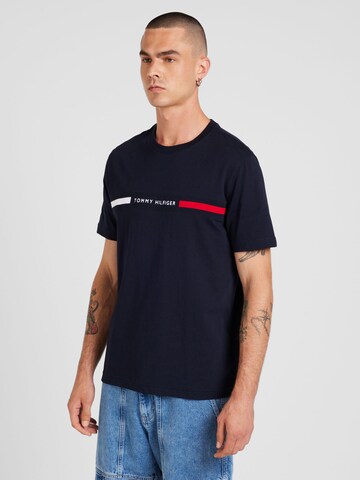 Maglietta di TOMMY HILFIGER in blu: frontale