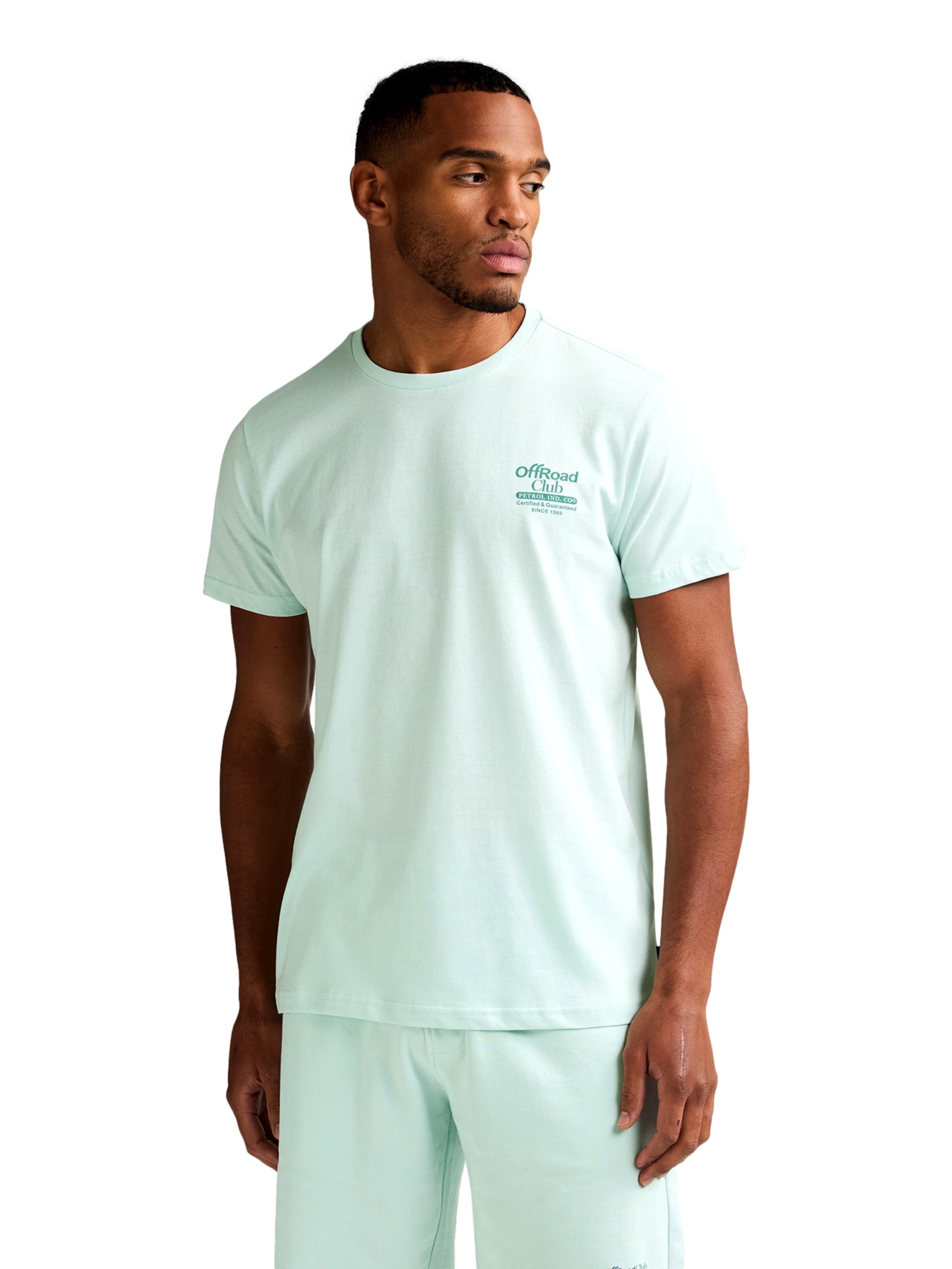 Petrol Industries Shirt in Green: front