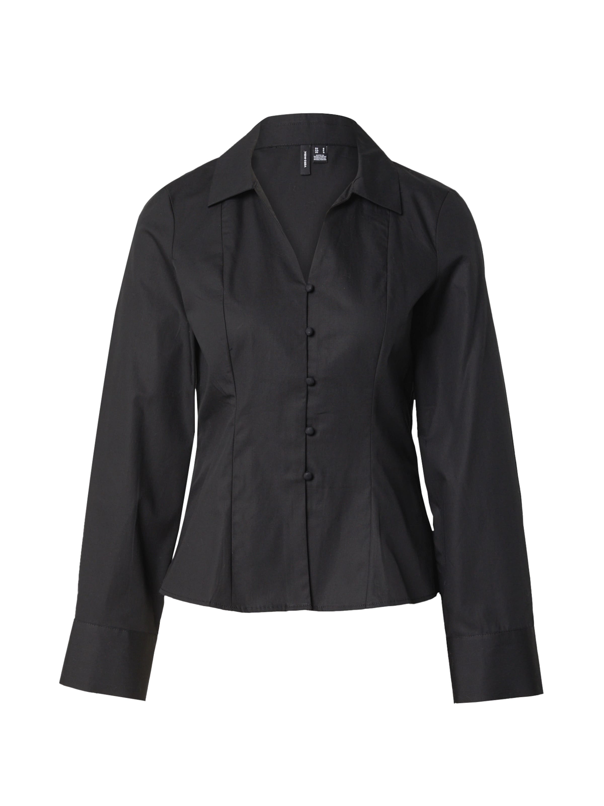 VERO MODA Blouse in Black: front