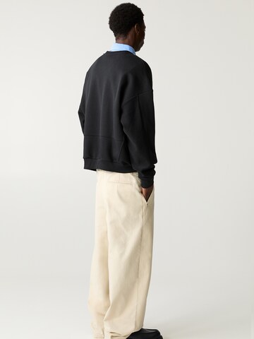 Sweat-shirt Pull&Bear en noir