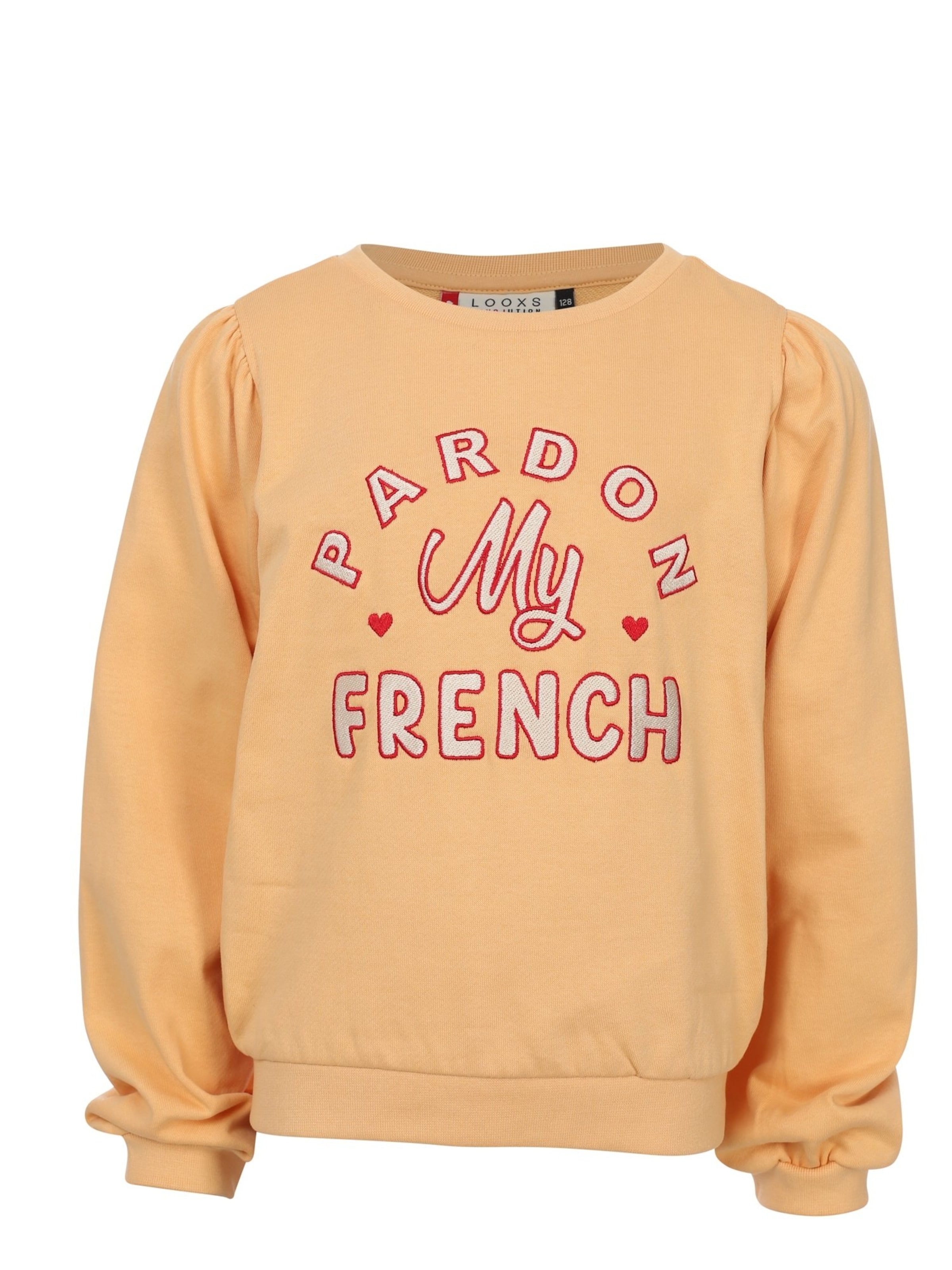 Looxs Revolution Sweatshirt in Yellow: front