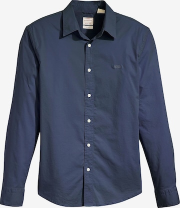 LEVI'S ® Слим Рубашка 'Battery Housemark Slim Fit Shirt' в Синий: спереди