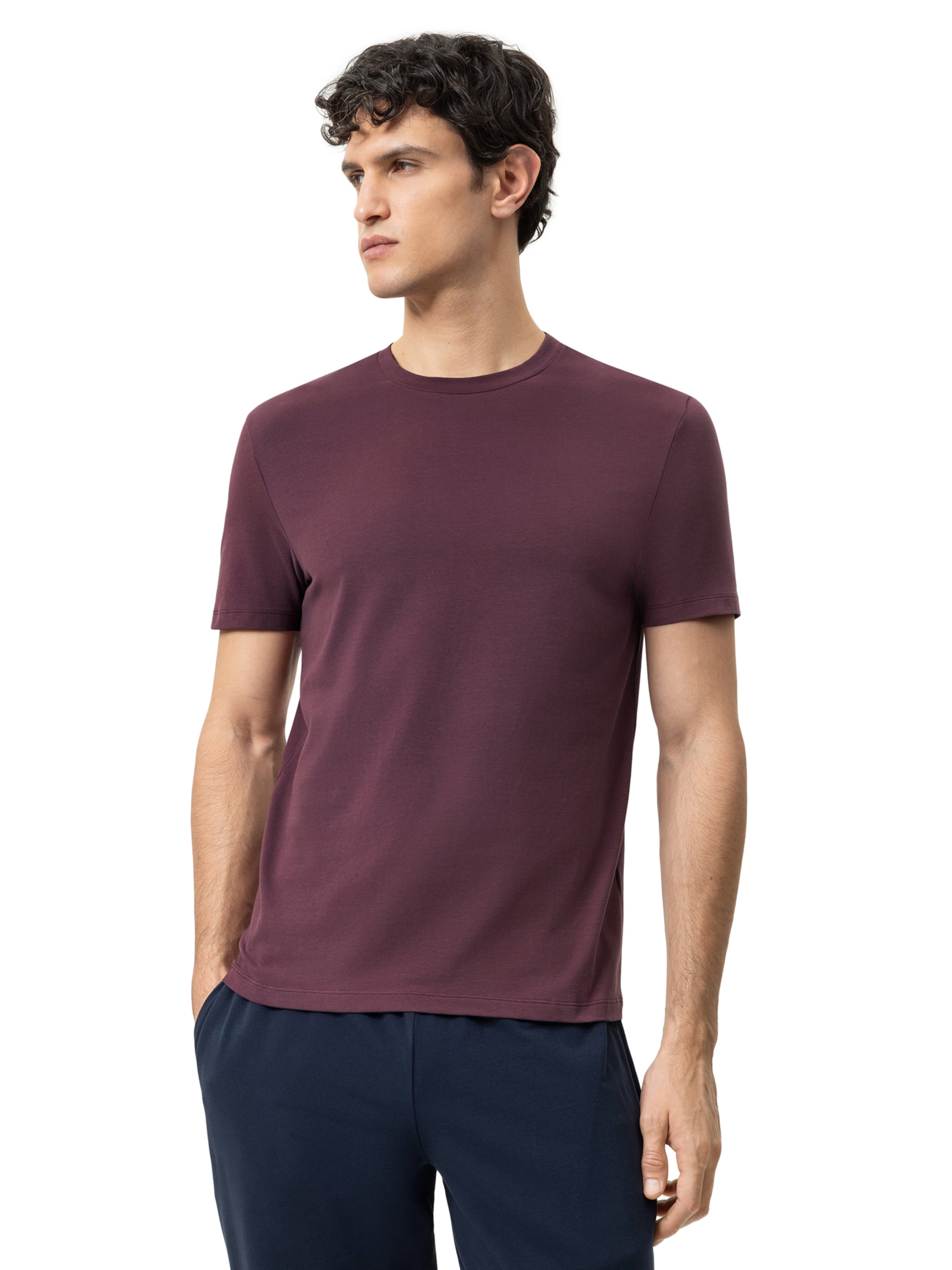 T-Shirt ' Serie Relax Tuned ' Mey en rouge : devant