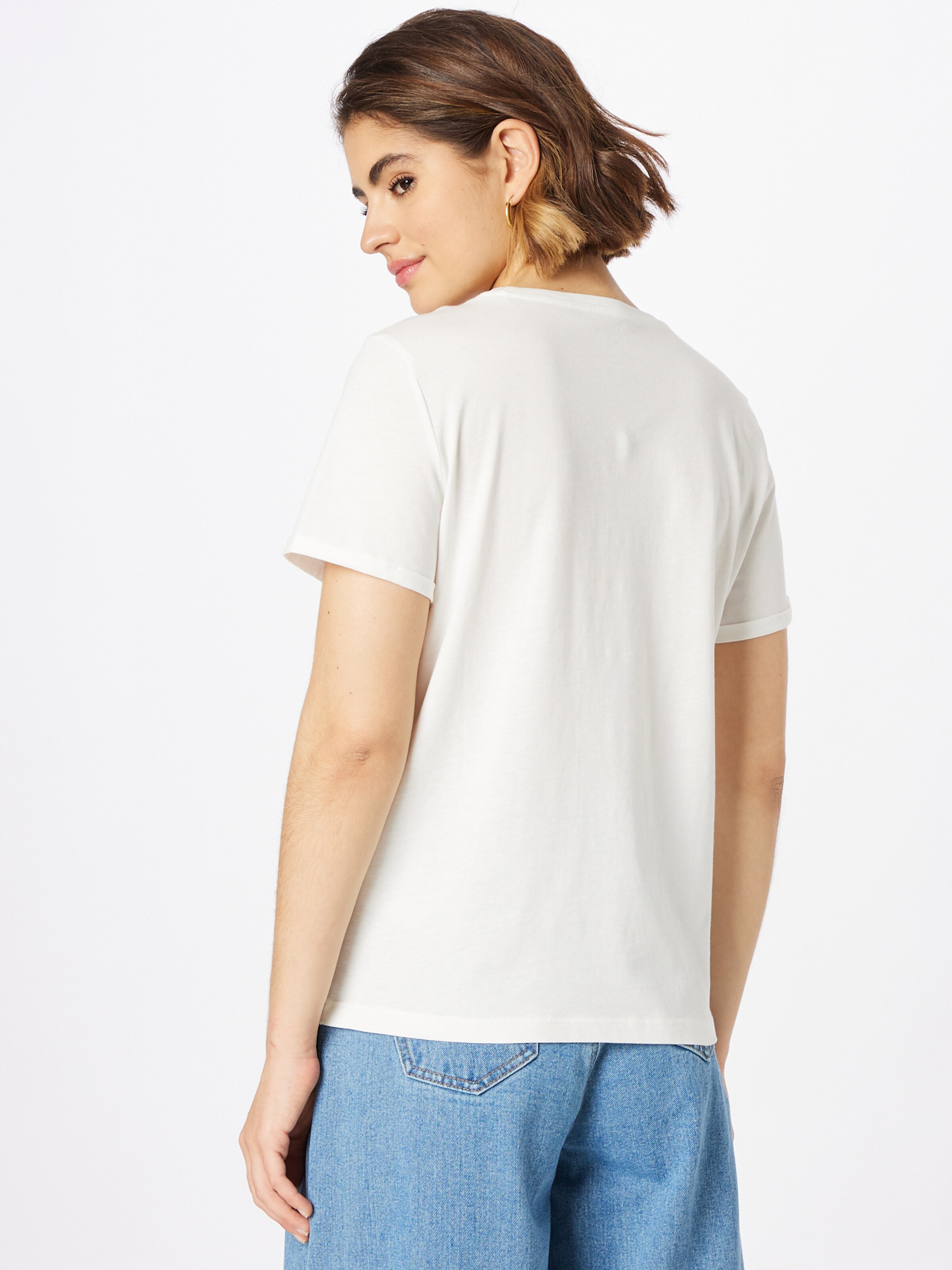 Frauen Shirts & Tops TOM TAILOR T-Shirt in Weiß - HY97094 Frauen Shirts & Tops TOM TAILOR T-Shirt in Weiß - HY97094