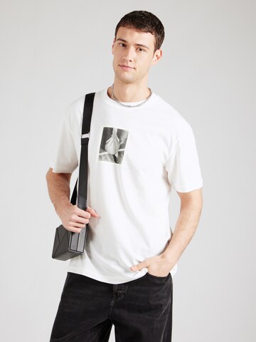 Only & Sons Shirt 'ONSDASHSON' in Wit: voorkant
