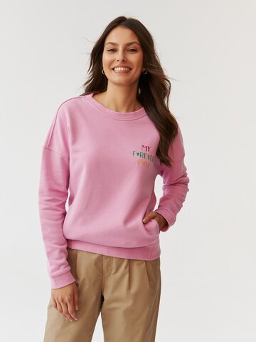 TATUUM Sweatshirt 'Ginger' i rosa