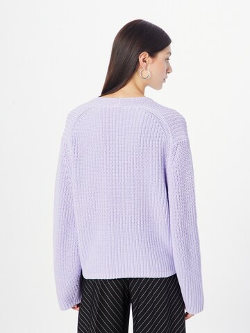 HUGO Sweater 'Sulla' in Purple