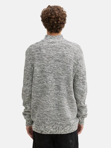 TOM TAILOR DENIM Sweater in White