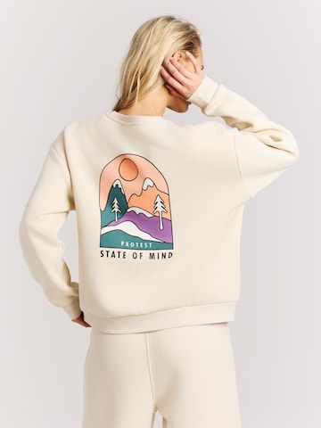 PROTEST Sweatshirt 'PRTScole' in White