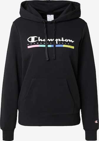 Champion Authentic Athletic Apparel Sweatshirt i svart: forside