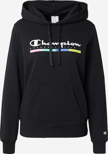 Champion Authentic Athletic Apparel Sweatshirt in Blue / Turquoise / Black / White, Item view