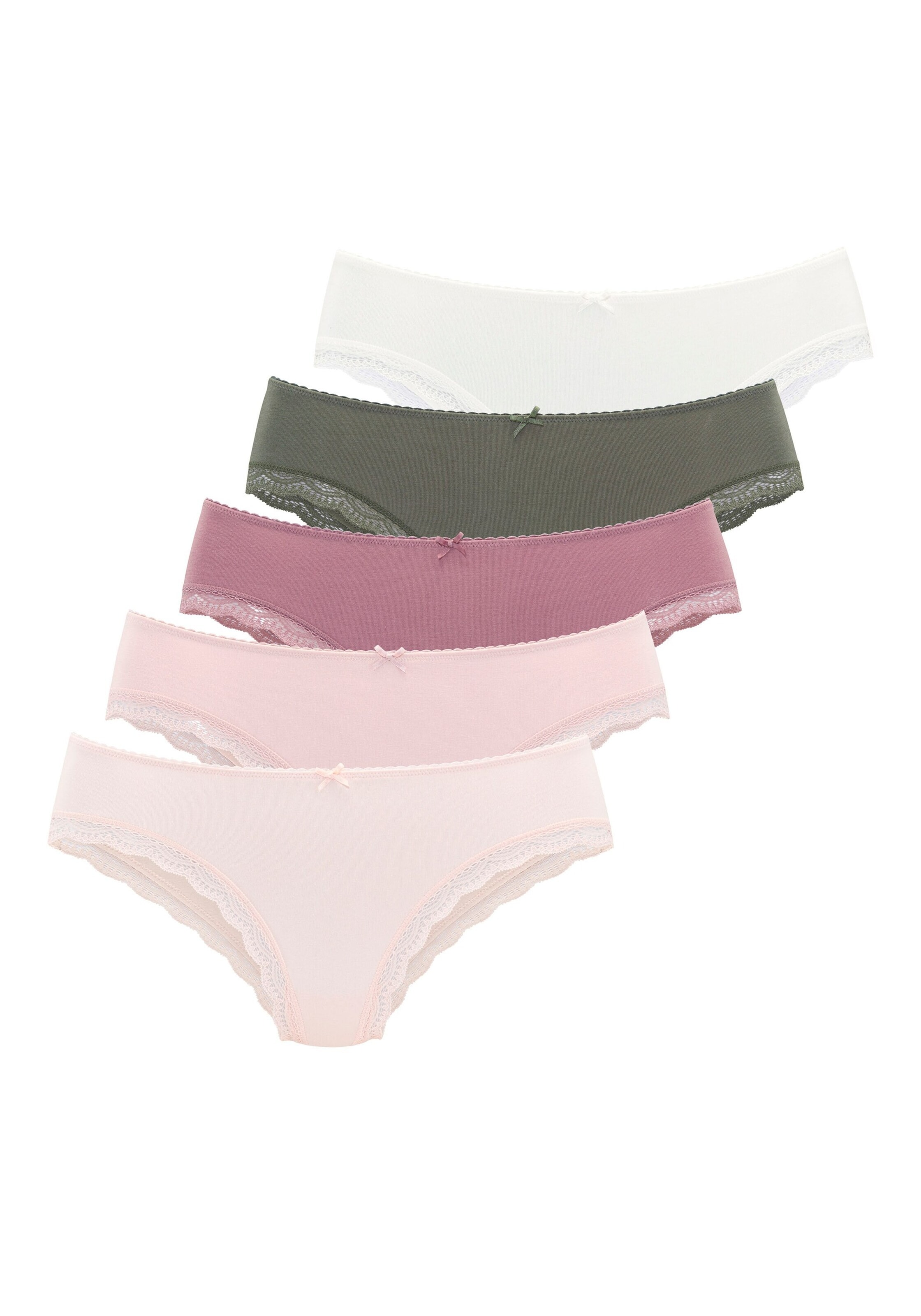 LASCANA Nohavičky - Zelená: predná strana