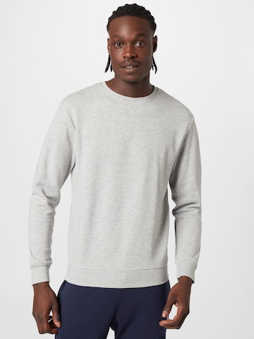 INDICODE JEANS - Sweatshirt 'Holt' em cinzento: frente