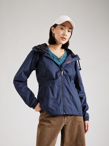 Ragwear Between-Season Jacket 'DANKKA' in Blue: front