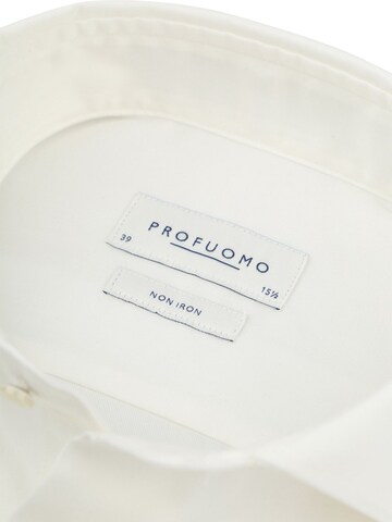 Profuomo Slim Fit Hemd‌‌‌‌ in Weiß