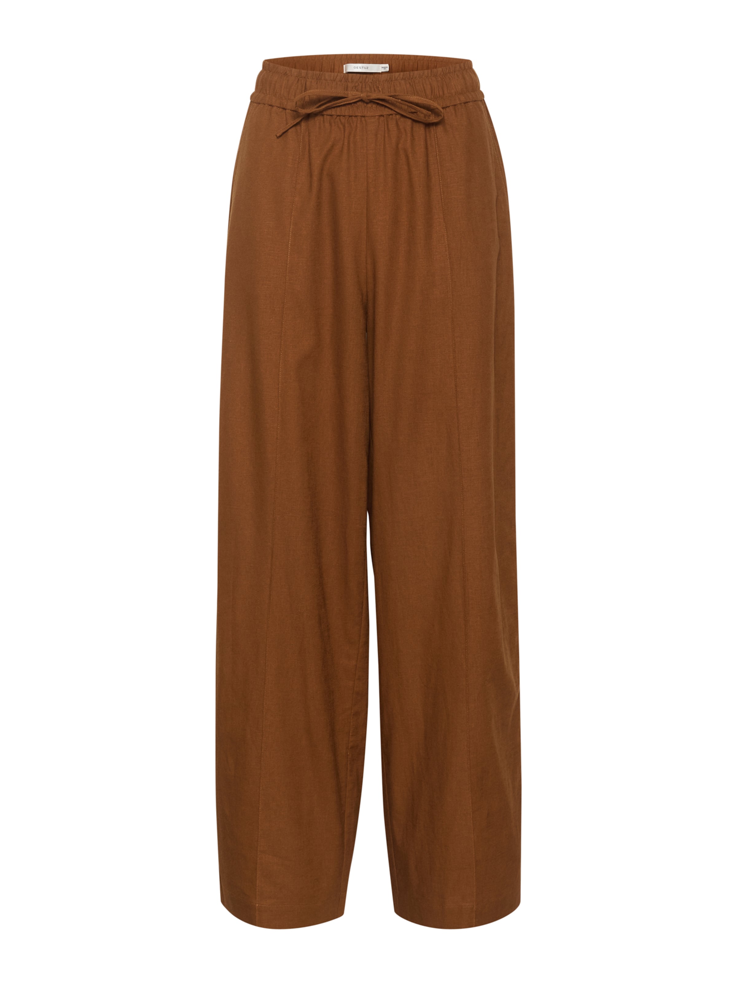 Pantaloni 'Leena' Gestuz di colore castano, Visualizzazione prodotti