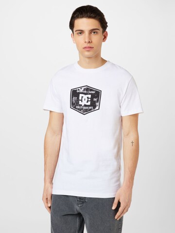 DC Shoes T-Shirt in Weiß: Vorderseite