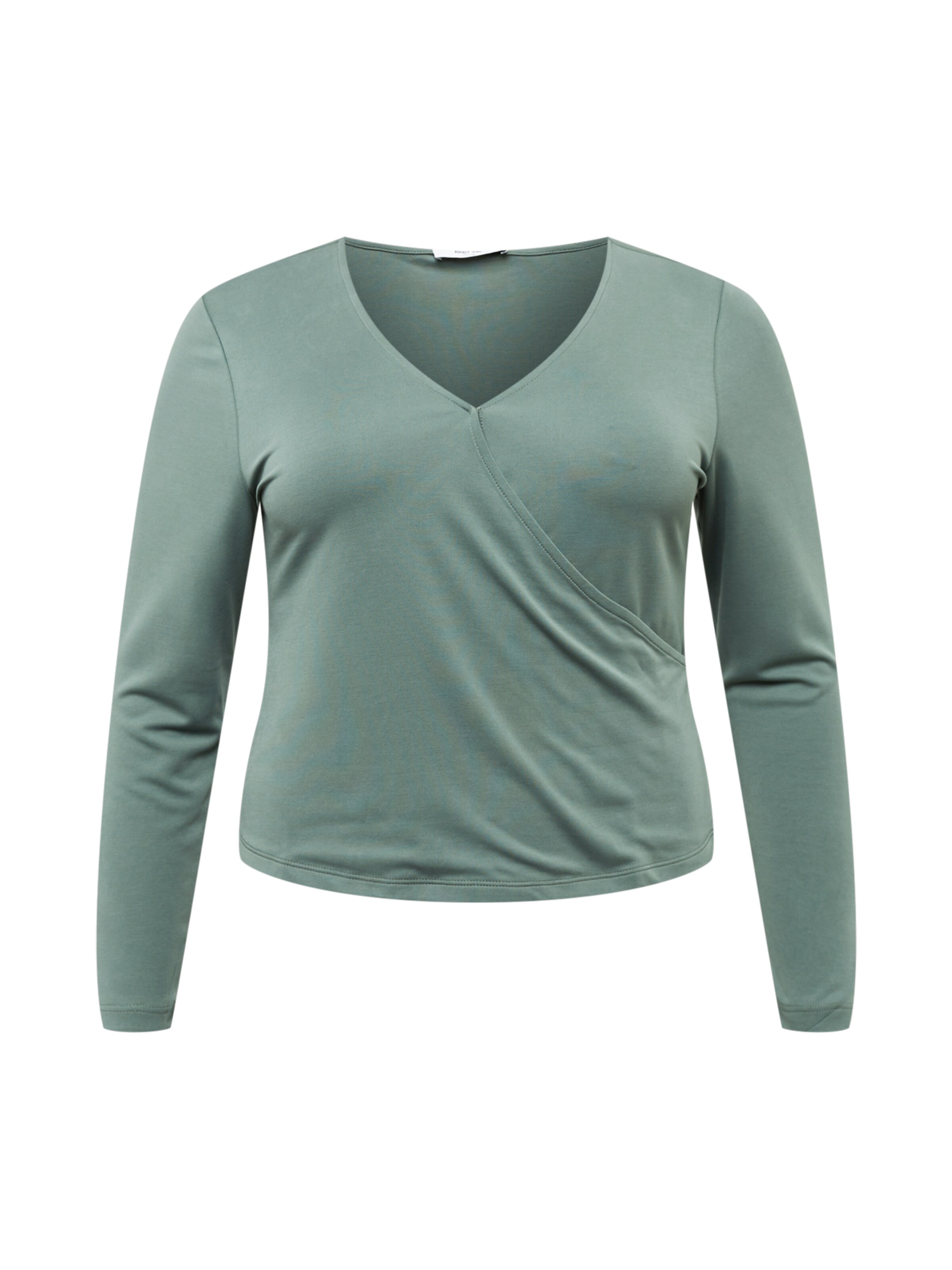 ABOUT YOU Curvy Shirt 'Jessa' in Green: front