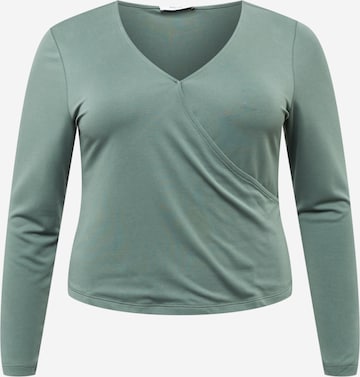 ABOUT YOU Curvy Shirt 'Jessa' in Green: front