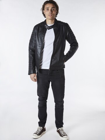 Bolongaro Trevor Between-season jacket 'Quilted Racer' in Black