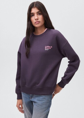 MANGO TEEN Sweatshirt in Lila