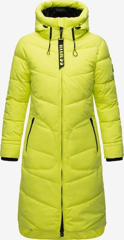 MARIKOO Raincoat 'Benikoo' in Green: front