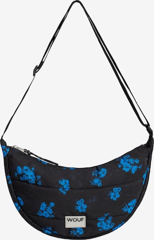 Wouf Crossbody Bag in Blue: front