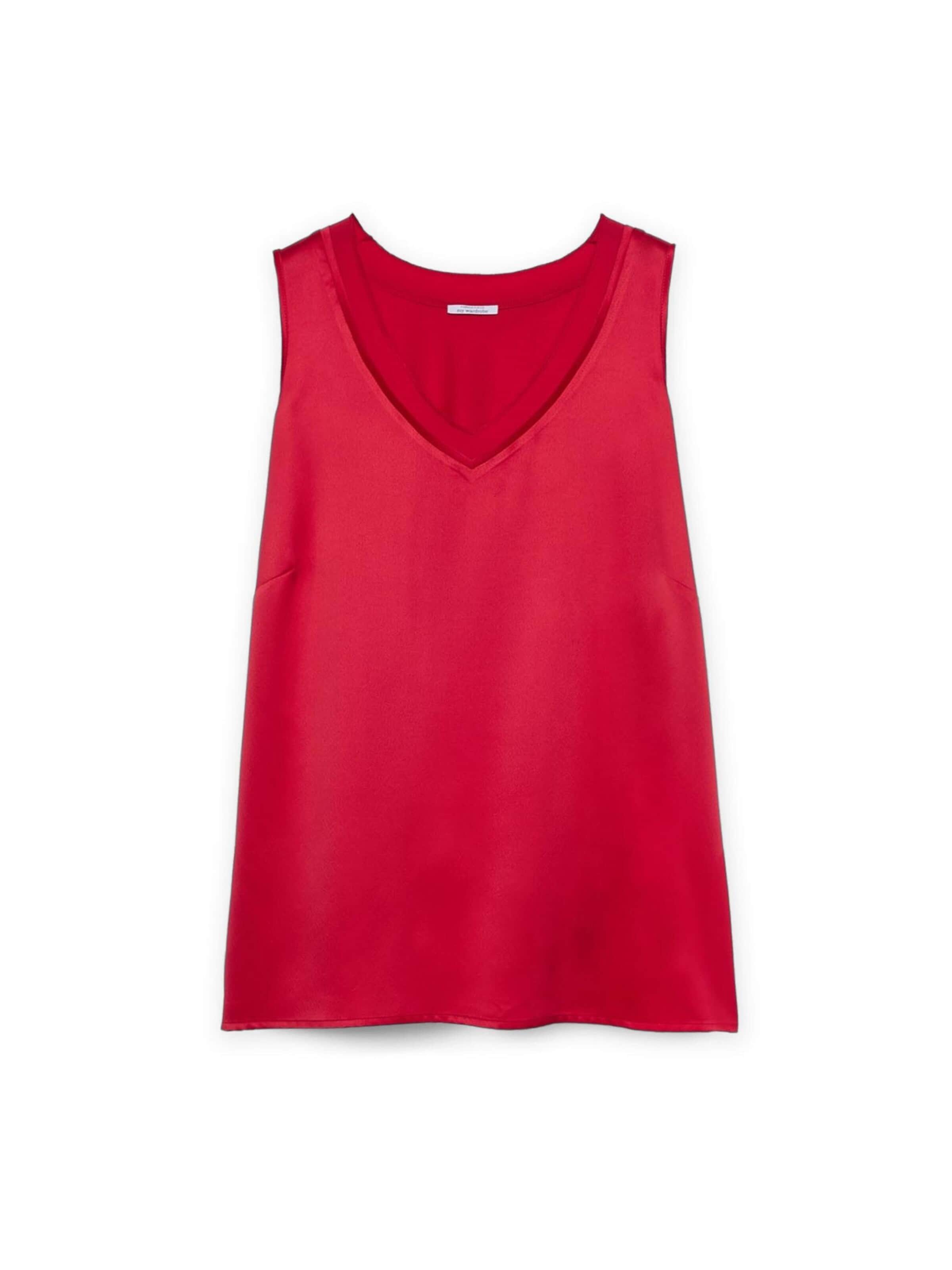 Fiorella Rubino Top in Rood: voorkant